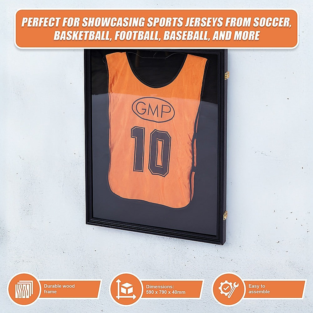 Jersey Display Frame Case 590 x 790 x 40mm Lockable JBox V63-932101