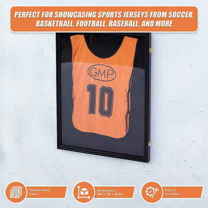 Jersey Display Frame Case 590 x 790 x 40mm Lockable JBox V63-932101