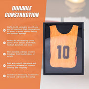 Jersey Display Frame Case 590 x 790 x 40mm Lockable JBox V63-932101