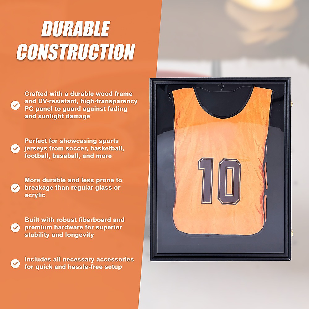 Jersey Display Frame Case 590 x 790 x 40mm Lockable JBox V63-932101