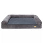 XL Large Orthopedic Dog Bed 3-Side Comfort Bolster Padded Calming Mattress Bed V63-932121