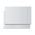 MIRROR Acrylic Sheet Perspex Sheet Panel 2pc/set 900mm x 600mm x 3mm V63-932131