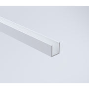 90cm Frameless Diamond Shower Screen with White Channels and Brass Hinges V63-932811
