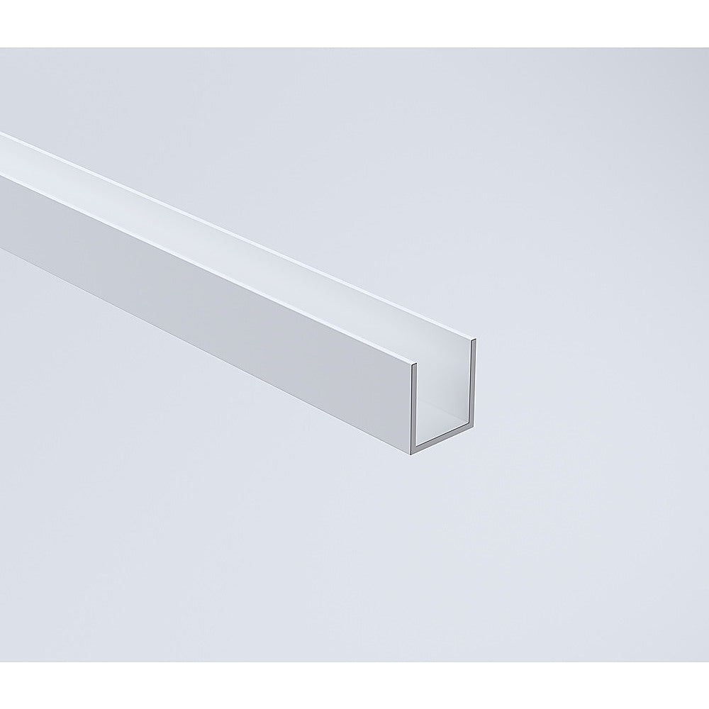 90cm Frameless Diamond Shower Screen with White Channels and Brass Hinges V63-932811