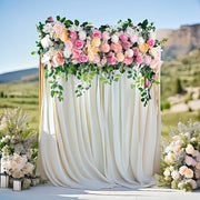 1M Artificial Flower Runner Arrangement Panel Wall Rose DIY Wedding Party Decor V63-952131