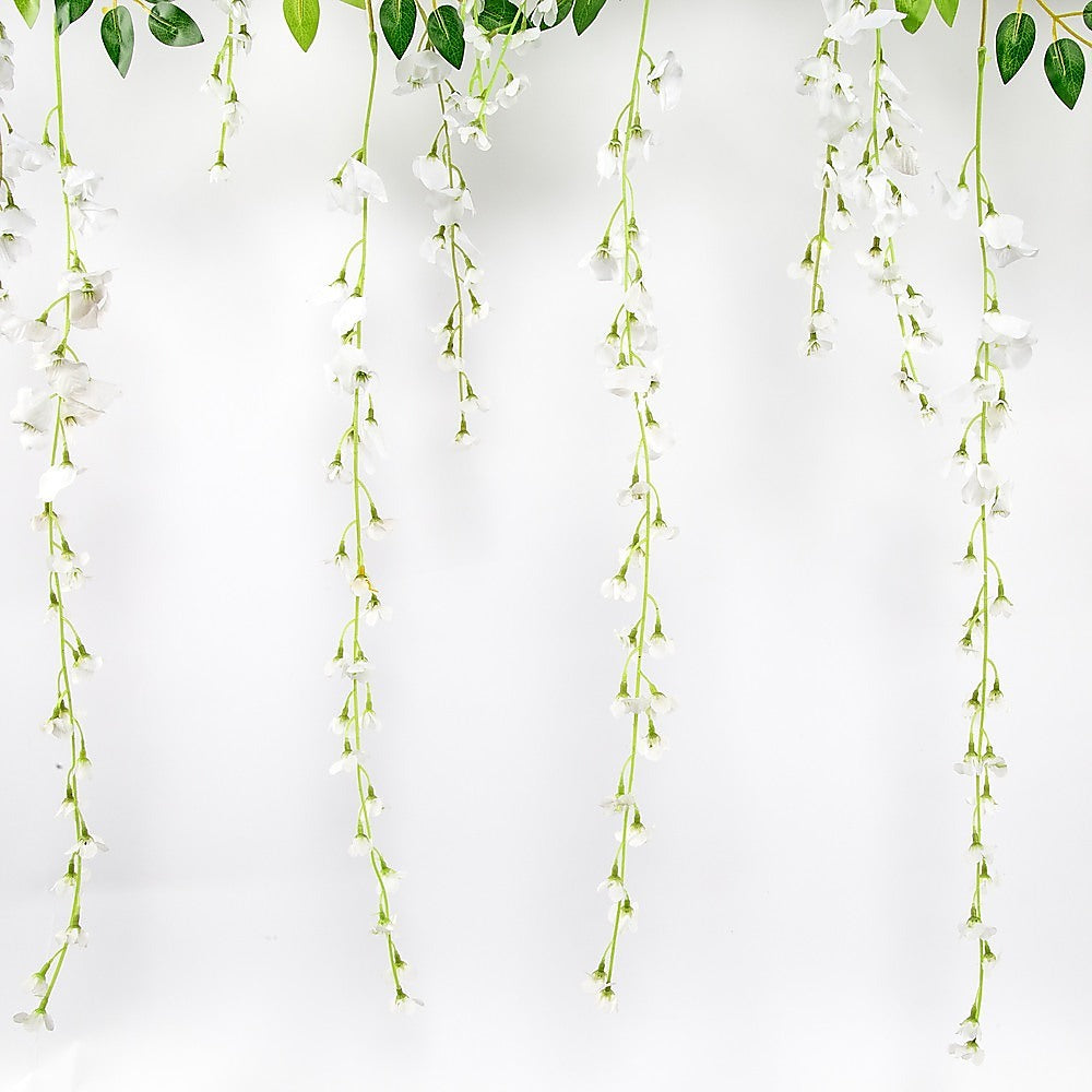 1M Artificial Flower Runner Arrangement Panel Wall Rose DIY Wedding Party Decor V63-952131