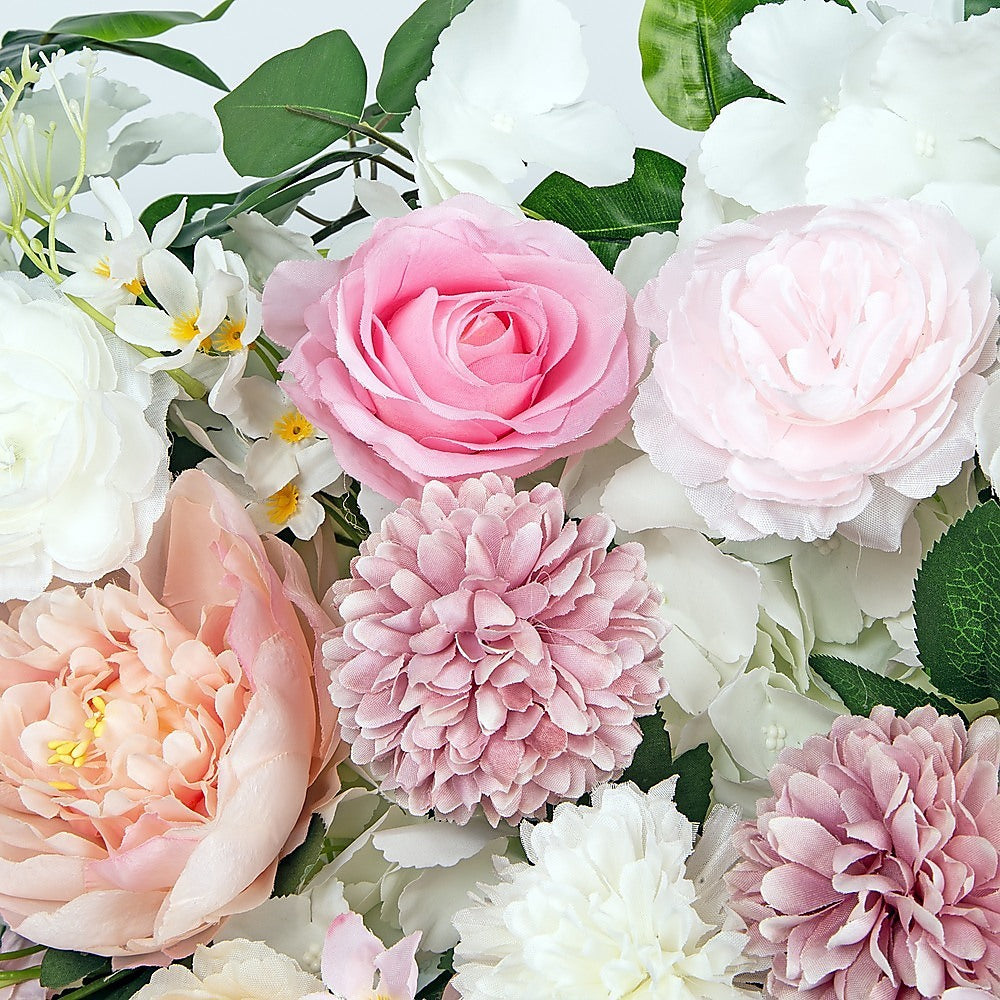 1M Artificial Flower Runner Arrangement Panel Wall Rose DIY Wedding Party Decor V63-952131
