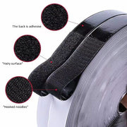 1m Self Adhesive Hook and Loop Fastener Tape V63-952171