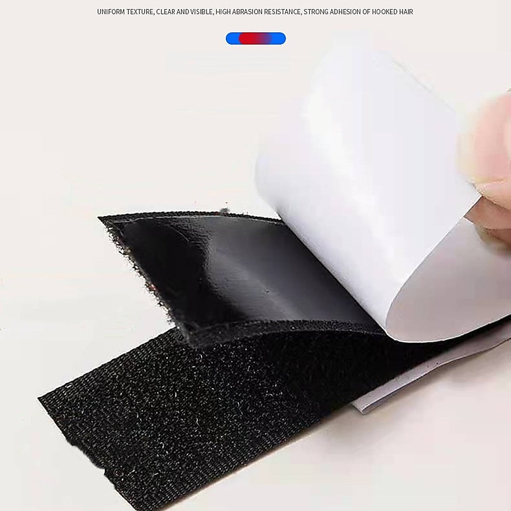1m Self Adhesive Hook and Loop Fastener Tape V63-952171