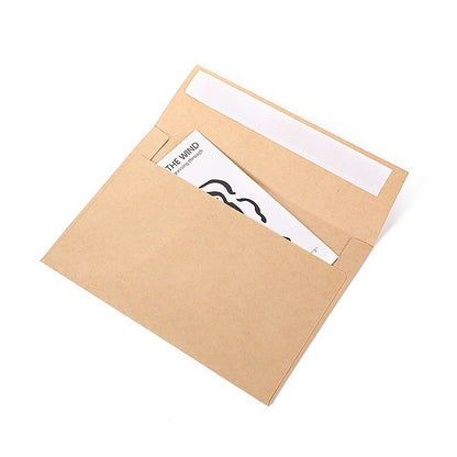50 x Brown Kraft Envelopes for Wedding Cards Rustic Invitation Mailing Envelopes for Special Events V63-952181