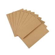 50 x Brown Kraft Envelopes for Wedding Cards Rustic Invitation Mailing Envelopes for Special Events V63-952181