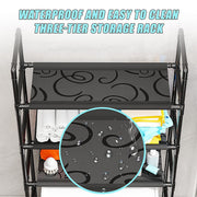 Storage Shelf 3 Tier Rack Portable Laundry Stand Unit Organiser V63-952211