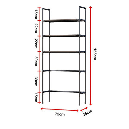 Storage Shelf 3 Tier Rack Portable Laundry Stand Unit Organiser V63-952211