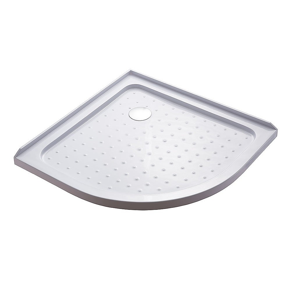 100x100cm Rounded Curved Shower Base in White V63-952261