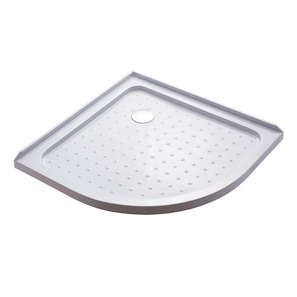 100x100cm Rounded Curved Shower Base in White V63-952261