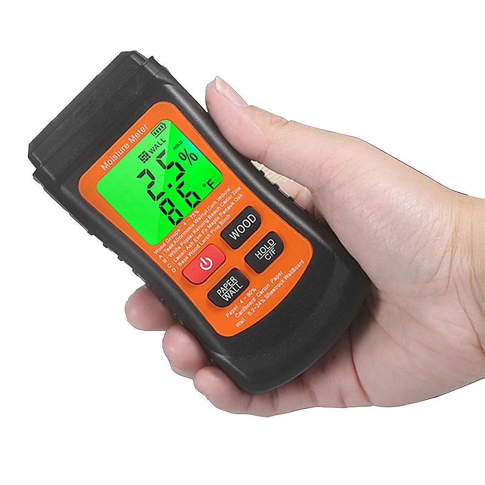 Moisture Meter Wood Masonry Wall & Other Materials Damp Meter Detector V63-952291