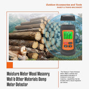 Moisture Meter Wood Masonry Wall & Other Materials Damp Meter Detector V63-952291