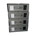 4PCS Foldable Bed Sheet Set Organizer Fabric Storage Bins with Handle Storage Box V63-952341