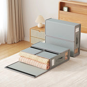 4PCS Foldable Bed Sheet Set Organizer Fabric Storage Bins with Handle Storage Box V63-952341