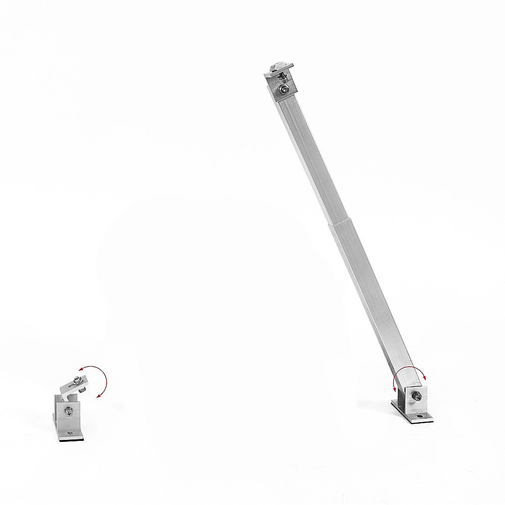 Adjustable Solar Panel Tilt Mount Brackets Kit - Roof, Ground & Boat Mounting System for Secure Installation V63-952361