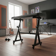 Z-Style Keyboard Stand - Heavy Duty Adjustable Piano Stand for Digital Keyboards & Portable Use V63-952381