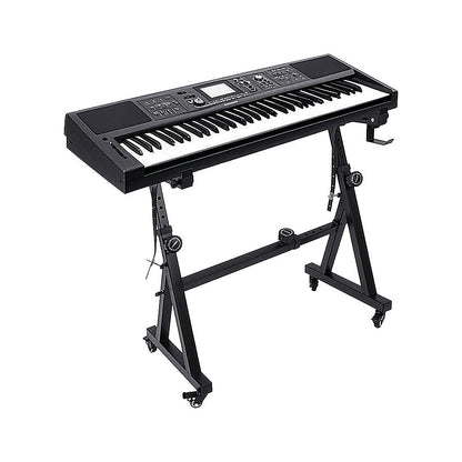Z-Style Keyboard Stand - Heavy Duty Adjustable Piano Stand for Digital Keyboards & Portable Use V63-952381