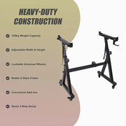Z-Style Keyboard Stand - Heavy Duty Adjustable Piano Stand for Digital Keyboards & Portable Use V63-952381