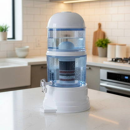 16L Benchtop Water Filter Dispenser - Ceramic Filtration System V63-952401