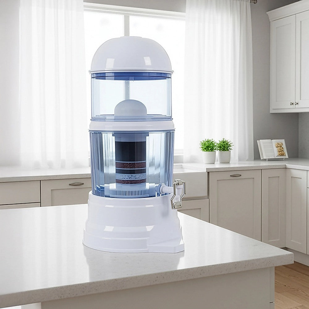 16L Benchtop Water Filter Dispenser - Ceramic Filtration System V63-952401