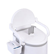 19L Camping Portable Toilet - Outdoor & Indoor Travel Commode Potty with Built-In Tissue Box V63-952411