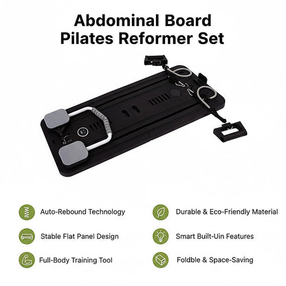 Abdominal Board Pilates Reformer Set - Core Strength & Stability Fitness Equipment V63-952421