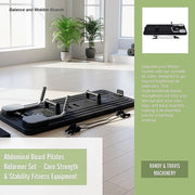 Abdominal Board Pilates Reformer Set - Core Strength & Stability Fitness Equipment V63-952421