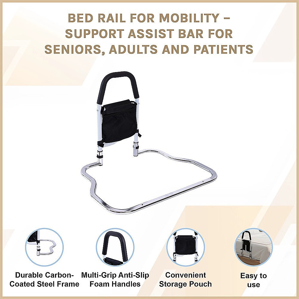 Bed Rail for Mobility - Support Assist Bar for Seniors, Adults and Patients V63-952431