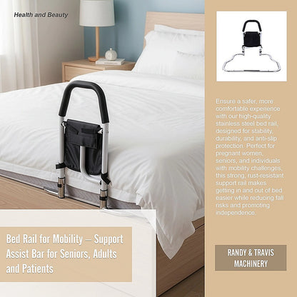 Bed Rail for Mobility - Support Assist Bar for Seniors, Adults and Patients V63-952431