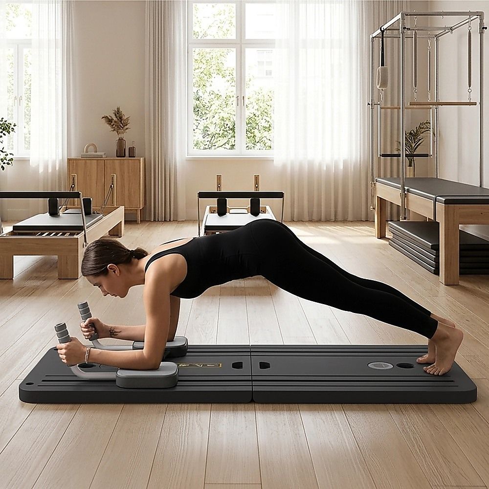 Abdominal Exercise Board - Pilates Reformer Elbow Support Pad for Core and Strength Training V63-952441