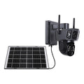 9MP Wireless Solar Camera WIFI Security Outdoor Battery PTZ CCTV Home House V380 V63-952461