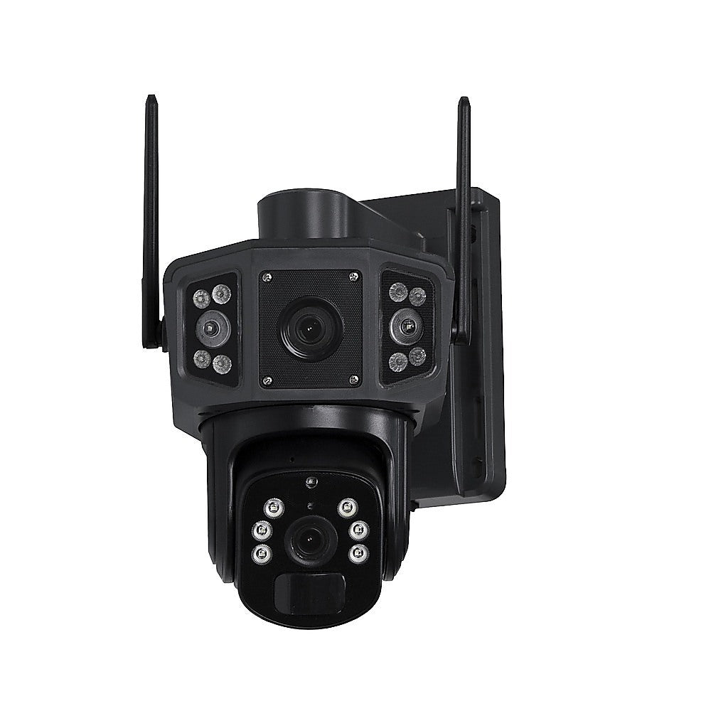 9MP Wireless Solar Camera WIFI Security Outdoor Battery PTZ CCTV Home House V380 V63-952461