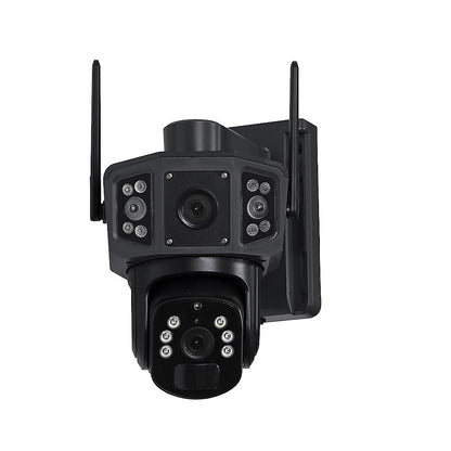 9MP Wireless Solar Camera WIFI Security Outdoor Battery PTZ CCTV Home House V380 V63-952461