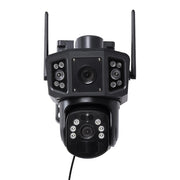 9MP Wireless Solar Camera WIFI Security Outdoor Battery PTZ CCTV Home House V380 V63-952461