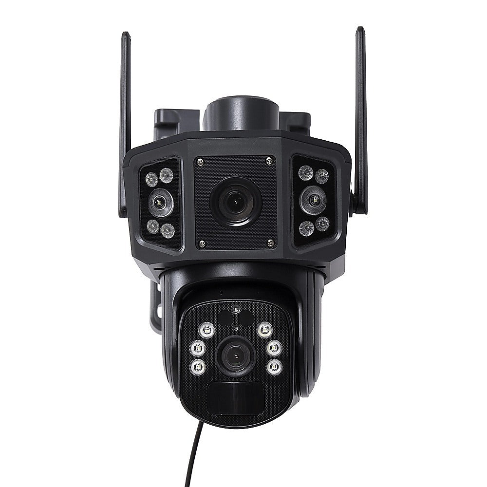 9MP Wireless Solar Camera WIFI Security Outdoor Battery PTZ CCTV Home House V380 V63-952461