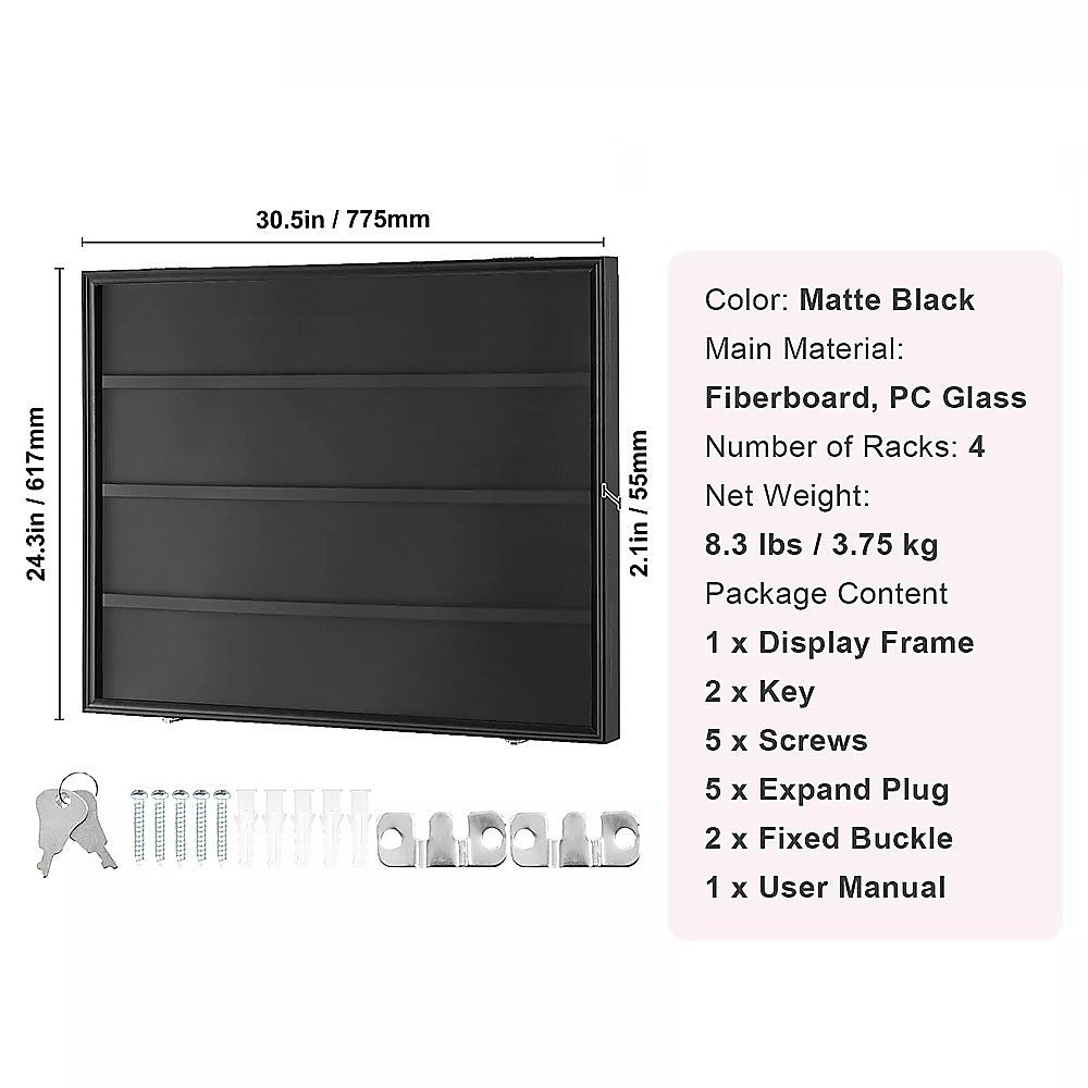 36 Graded Sports Card Display Case V63-952491