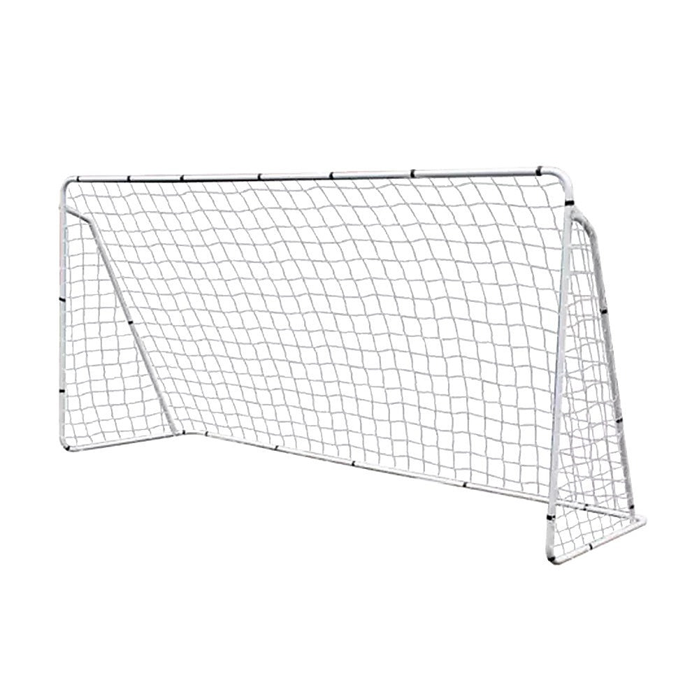 3.6m x 1.8m Portable Soccer Goal Net Steel Post Frame Backyard Football Training Set V63-952511