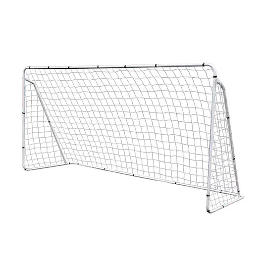 3.6m x 1.8m Portable Soccer Goal Net Steel Post Frame Backyard Football Training Set V63-952511