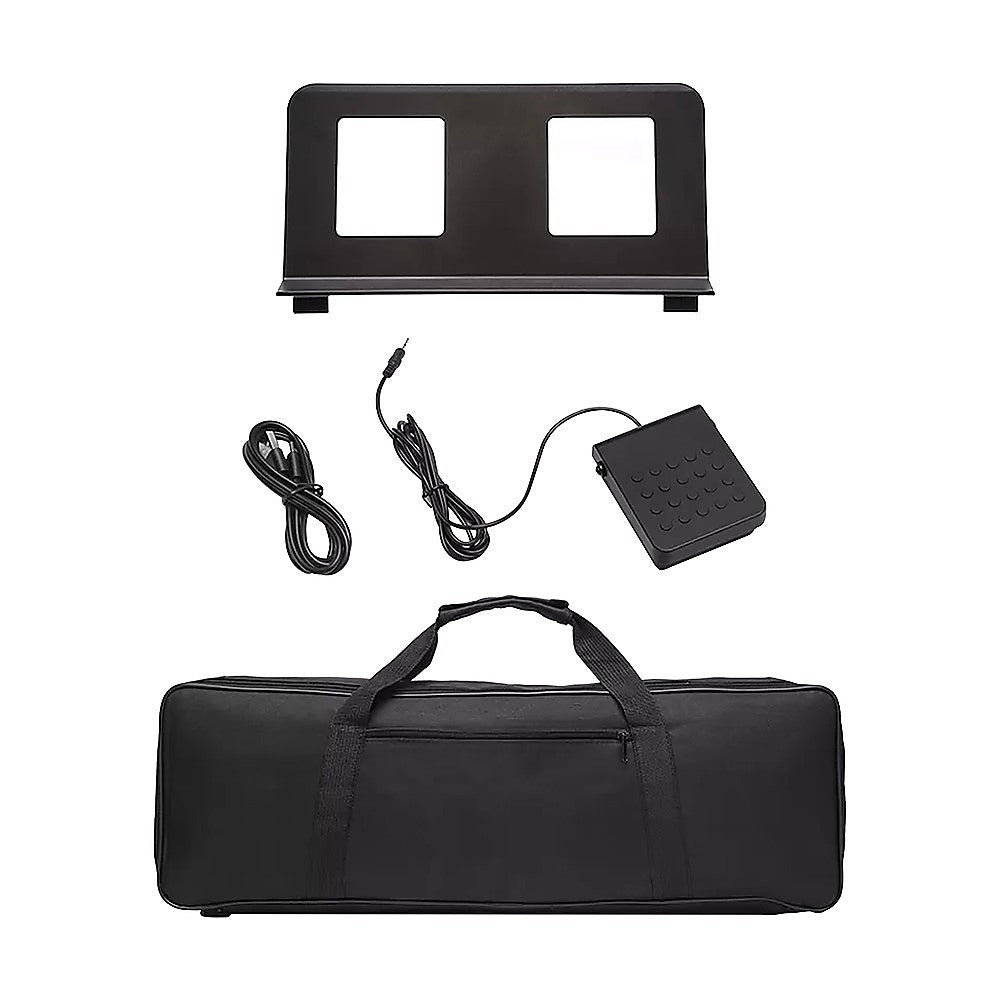 Folding Digital Piano 88 Key Velocity-Sensitive + Carry Case Pedal V63-952531
