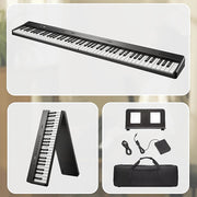 Folding Digital Piano 88 Key Velocity-Sensitive + Carry Case Pedal V63-952531