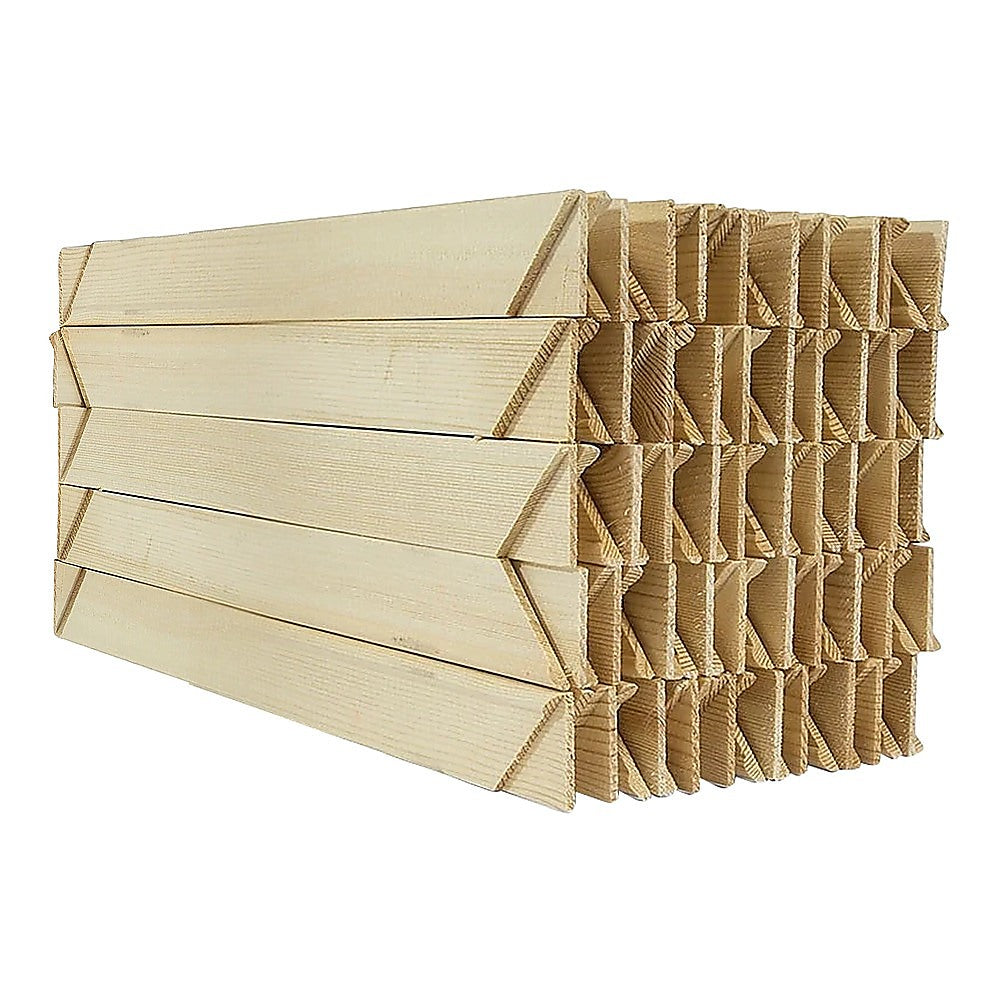 50x Canvas Stretcher Bars Frames Pine Wood V63-952551