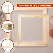 50x Canvas Stretcher Bars Frames Pine Wood V63-952551