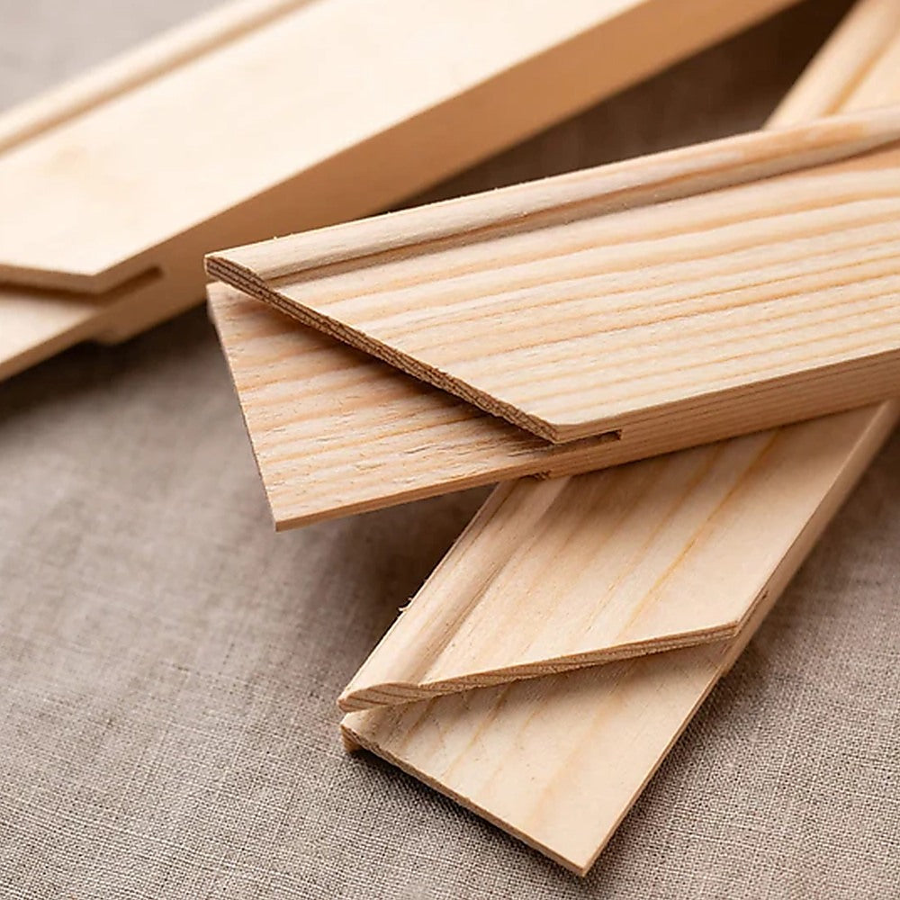 50x Canvas Stretcher Bars Frames Pine Wood V63-952551