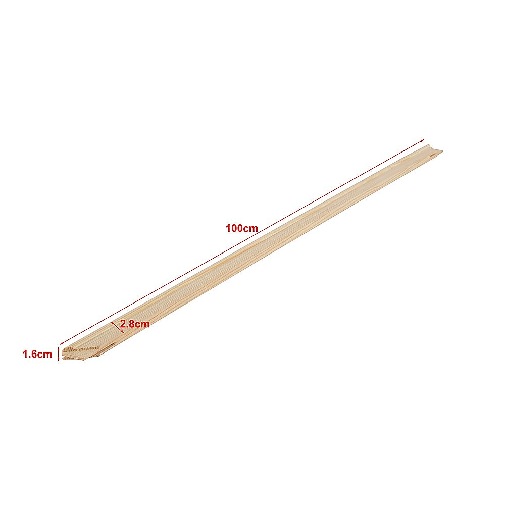 50x Canvas Stretcher Bars Frames Pine Wood V63-952551