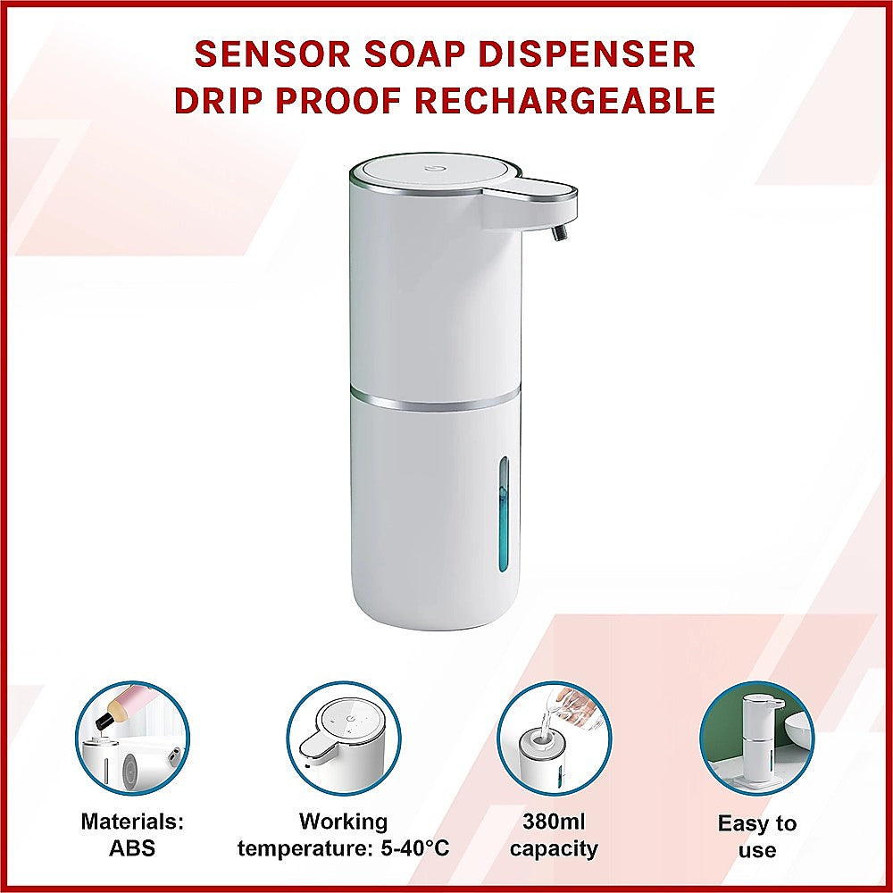 Sensor Soap Dispenser Drip Proof Rechargeable V63-952571